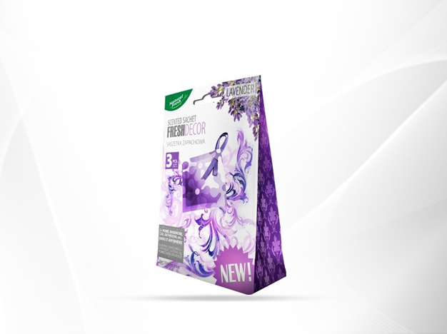 FRESH DEKOR SCENTED SACHET Lavanta 3*10 ml