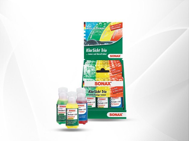 373 941 SONAX Konsantre Cam Suyu 1/100 25ml (3lü set)